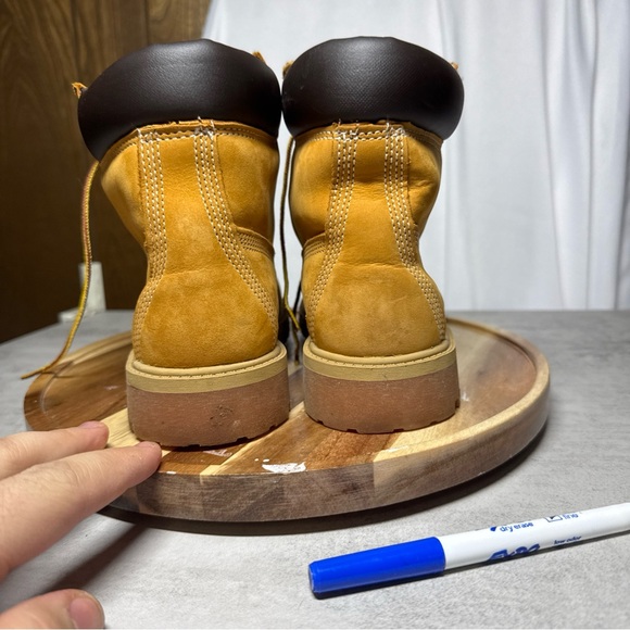 Timberland Kids Tan Boots - Picture 2 of 7